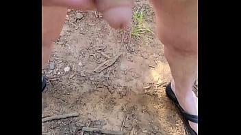 Preview 1 of Public Camera In Toiet - Me Cumming In The Woods 080124 1