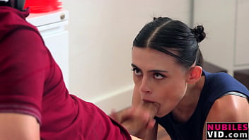 Preview 3 of Masturbasi 19 - Volleyball Girl Angel Windell Caught Her Coach And Fuck Hard