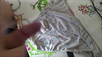 Preview 2 of Small Rape In Fat - corrida en bragas de mi mujer 221