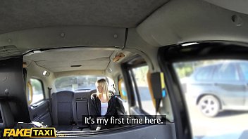 Preview 1 of Somey Leon - Fake Taxi Horny Dutch MILF with nice nipples and wet pussy fakes a facial