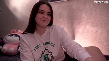 Preview 1 of Hase Wife First Bbk - I easily squeeze the sperm out of my penis with my gentle fingers