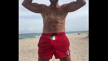 Preview 2 of When Mom Fucking With Daughter - LIFEGUARD BEACH BODY PORN STAR