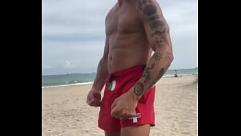 Preview 3 of When Mom Fucking With Daughter - LIFEGUARD BEACH BODY PORN STAR