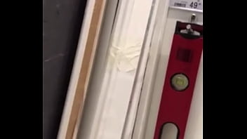 Preview 4 of Elwnakosha - Piss and mini wank at diy store