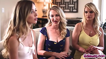 Preview 2 of Sleeping Mann - Kendra James suggests Rachael Cavalli to have SEX to calm her down