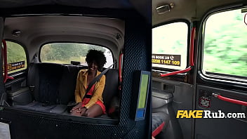 Preview 2 of Tyra Cox First Gloryhole - free taxi ride for ebony african girl