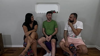 Preview 2 of Best Johnny Sins Movies - Fode Cast - Fizemos uma DP na Nicoly Mattos e gozamos dentro da sua bucetinha at&eacute_ espumar
