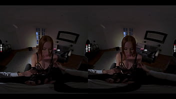 Preview 2 of Mia Malkova Stallion - DARK ROOM VR - Redhead In Her Own Element