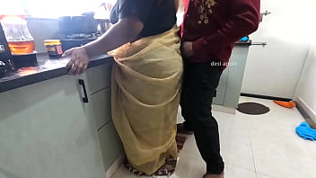 Preview 2 of Jennifer Sniston - Tamil maid got fucked in kitchen