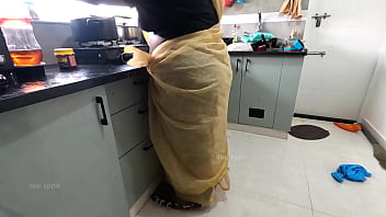 Preview 1 of Jennifer Sniston - Tamil maid got fucked in kitchen