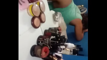 Preview 4 of Big Ass G String - Novinha dando gostoso na cadeira