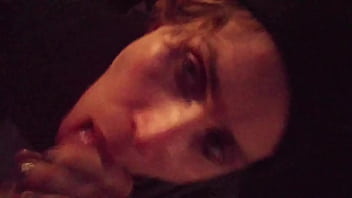Preview 2 of Old Lady In Taxi - Med Hat Amber&#039_ mouth Take&#039_s Dick