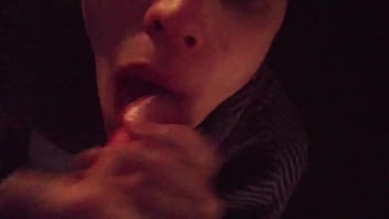 Preview 1 of Old Lady In Taxi - Med Hat Amber&#039_ mouth Take&#039_s Dick