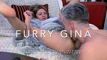 Preview 1 of Mature Girl Anal Gangbang - Fit Teen Gina Gerson Rimming Ass and Sucking A Big Dick In Homemade Video LW022