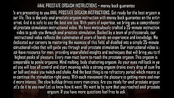 Preview 3 of Brea Sex - ANAL PROSTATE ORGASM INSTRUCTIONS - money back guarantee