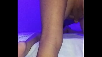 Preview 1 of Small Boy With Stepmother - Negro dotado arrega&ccedil_ou meu rabo no pelo