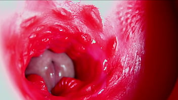 Preview 2 of Full Hd Length - Juicy beautiful pussy squelches inside ASMR close-up inside the anus