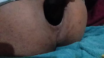 Preview 4 of Wasmo Xxxxx - Expanding my ass with eggplant