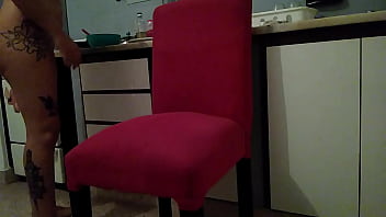 Preview 1 of Old Blond Hd - He fucks a cute big ass in the kitchen more videos for subscribers free full