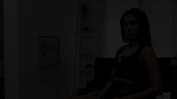 Preview 1 of 3d Monster Boob Porn - Baddass tight tall teen latina amateur blowjob sucking a big white cock