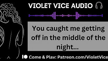 Preview 2 of Rape Sex Videos Free Download - You caught your girlfriend masturbating - ASMR F4M Violet Vice