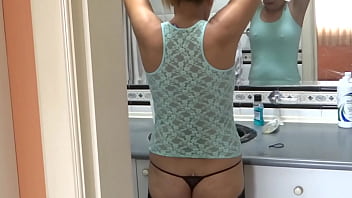 Preview 3 of Mom Son Kitchen Russian - ARDIENTES 69 - EROTIC CLIPS OF MY HOT WIFE AT HOME