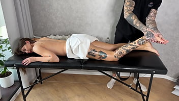 Preview 2 of Renee Gets A Rough Fuck - At the second massage session,  my masseur showed a new technique