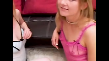 Preview 1 of Hot Wife Jackie Jason Boss - ANIITA BLUE &amp_ HEATHER ZATCH 2 Girl Double Blowjob and Cum Facial