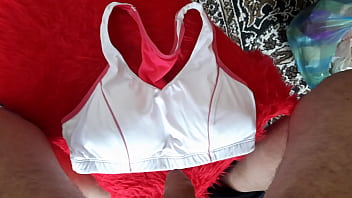 Preview 1 of Black Poeple Street Sex - cum satin bra