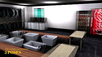 Preview 1 of Cheem Bheem - Imvu Black Market Room 064 Lovely Laundromat