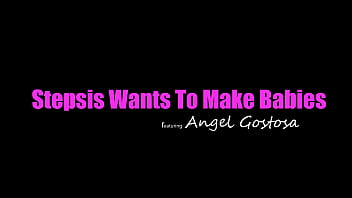 Preview 1 of Samyy Bolshoy Arhiv Retro Porno - Angel Gostosa tells Stepbro,  &quot_I want us to fuck a thousand times&quot_