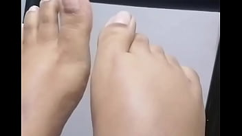Preview 2 of Arminda Boydygrum Old Mom Alone - Feet teasing