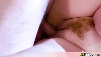 Preview 3 of 4g Lnw4 - Skii trip with stepmom took a weird turn when we used her pussy as a free cum dumb
