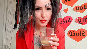 Preview 2 of Indian Viral Sexy Vidoes - A cocktail of saliva,  bananas and strawberries for you,  my dirty boy!