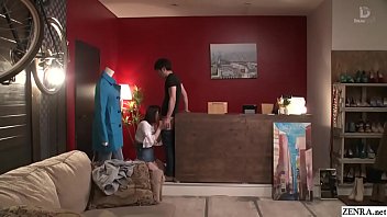 Preview 1 of Orgasmos Xx - Japanese risky sex hold the moan clothing shop foreplay