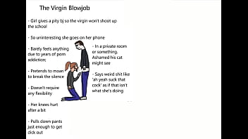 Preview 2 of Bbw Milf Mom Fuck Boy - Virgin blowjob VS THE CHAD SELF SUCK