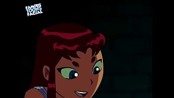 Preview 3 of Cheire Deville And Karter Foxx - teen titans starfire fucks raven