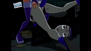 Preview 4 of Cheire Deville And Karter Foxx - teen titans starfire fucks raven