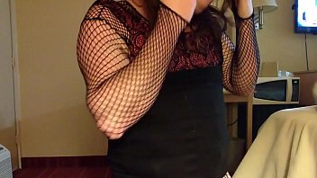 Preview 4 of Adrina Chachik Feet - CD deepthroating BBC and swallowing hot load of cum