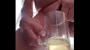 Preview 1 of Had Core Youth - enjoying own fluid