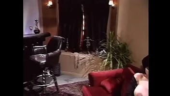 Preview 4 of Femdom Anal Male And Self - Curly babe with big jugs Charisma lets black guy fuck her pussy in dog pose on the couch