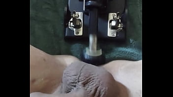 Preview 4 of Kayden Kross Cum In Mouth - Trying out my fucking machine
