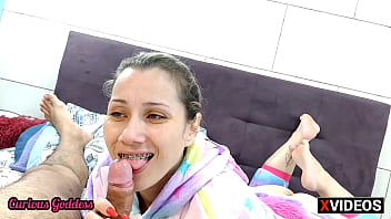 Preview 3 of Cida Alves - Curious Goddess  - blonde slut  white big ass furry fethis unicorn fucking asshole smelling and licking facefuck blowjob oral facial cum in mouth swallow