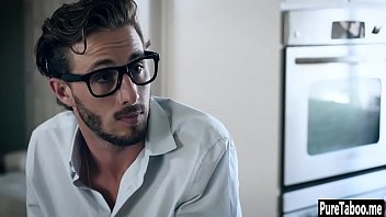 Preview 3 of Pretty Teen Boys Cum Mouth - Beautiful babe wanted a big hard cock and she took it