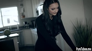 Preview 1 of Pretty Teen Boys Cum Mouth - Beautiful babe wanted a big hard cock and she took it