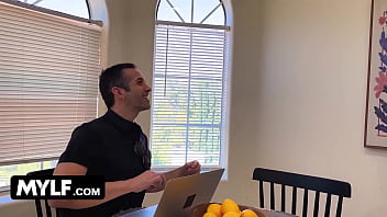 Preview 1 of Larkin Love Orgasm - Concept: Nanny Diaries feat. Sydney Paige - MYLF Labs