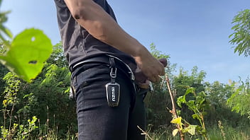 Preview 4 of Desifather Sex - Security Guard jerk off during break time
