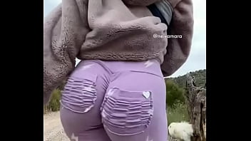 Preview 2 of Blonder Shocked - Big ass walking