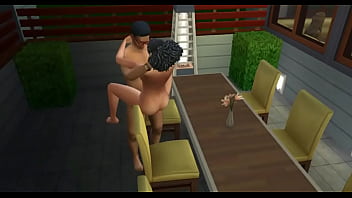 Preview 4 of Beaty Figer Fuck Hard - This couple fucks really weird