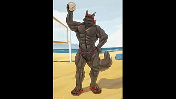 Preview 3 of Lovexnxx - Gay Furry Porn Compilation (Sports Edition)